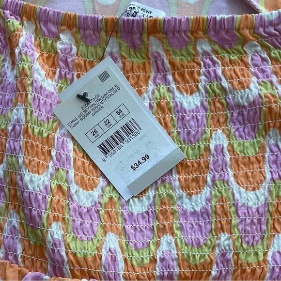 Cotton On Curve Kelsey Halter Mini Dress - Picture 3 of 3